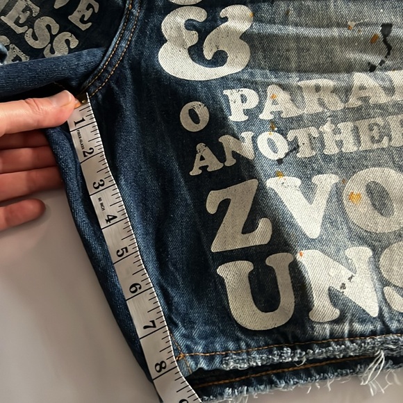 NWT Hustle Gang Over Everything Shorts Men’s Blue Rendezvous Denim Size: 42 - Picture 9 of 9